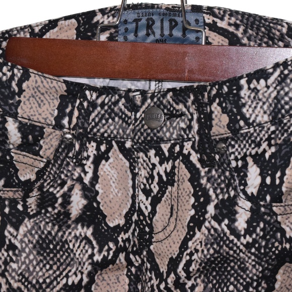 Tripp Women Size 0 Snake Skin Print Pants - Picture 5 of 5